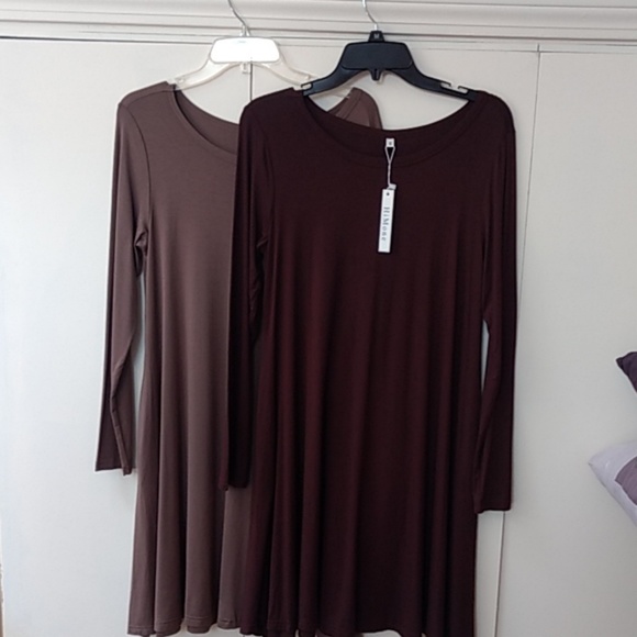 hi mone Dresses & Skirts - 2 long sleeve dresses NWT